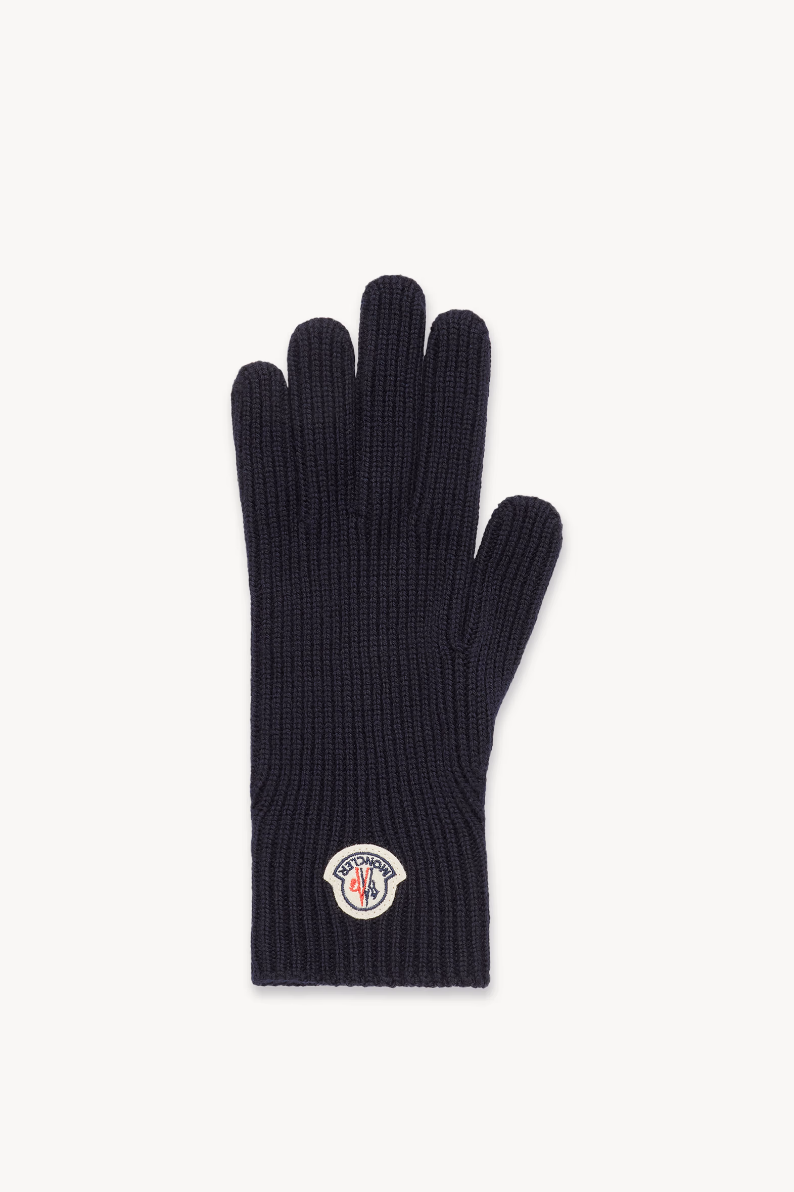 Gants en laine Mixte Bleu marine Moncler 0
